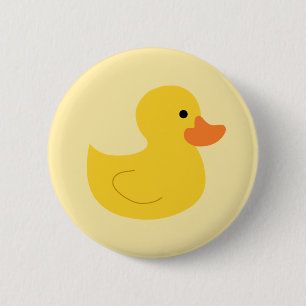 Badge Rond 5 Cm Canard