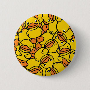 Badge Rond 5 Cm Canard