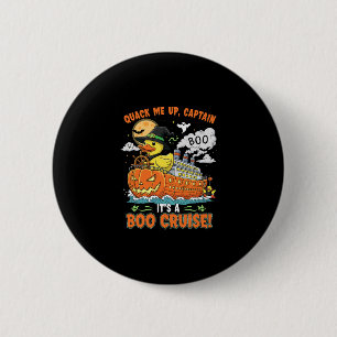 Badge Rond 5 Cm Canards de croisière Boo Halloween Alcool Croiseur