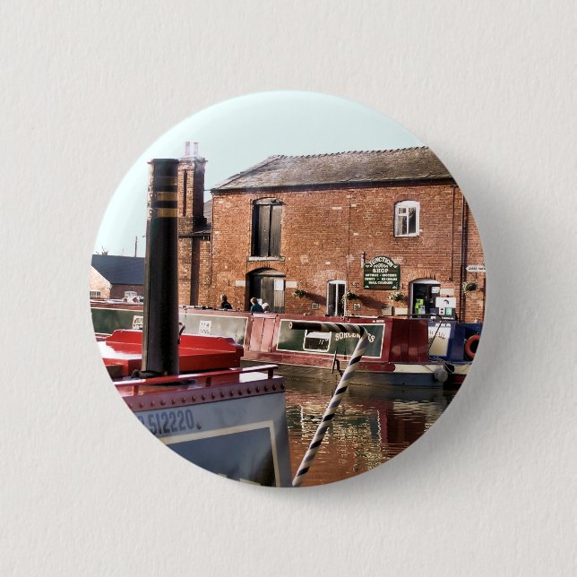 BADGE ROND 5 CM CANAUX (Devant)