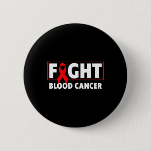 Badge Rond 5 Cm Cancer du sang - Lutter contre le cancer du sang S