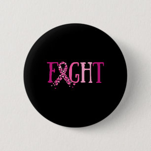 Badge Rond 5 Cm Cancer du sein