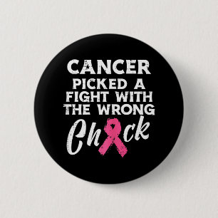 Badge Rond 5 Cm Cancer Du Sein : Lutter Contre La Mauvaise Sensibi