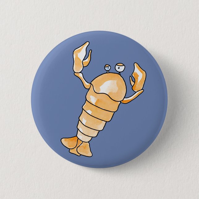Badge Rond 5 Cm Cancer du zodiaque (Devant)