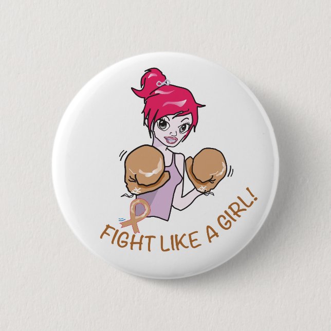 BADGE ROND 5 CM CANCER FIGHT-CHILDHOOD (Devant)
