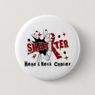 Badge Rond 5 Cm Cancer principal de cou d'éclat