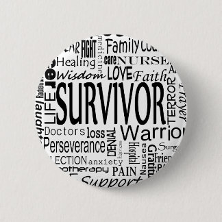 Badge Rond 5 Cm CancerWords