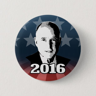Badge Rond 5 Cm Candidat 2016 de BRUN de JERRY