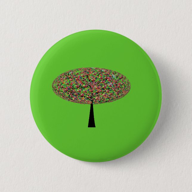 Badge Rond 5 Cm Candy Tree (Devant)