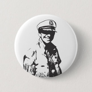 Badge Rond 5 Cm Capitaine H. Button