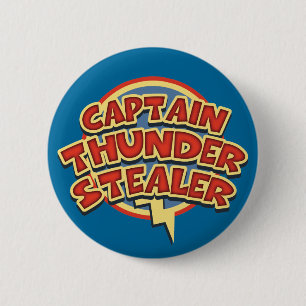 Badge Rond 5 Cm Capitaine Thunderstealer