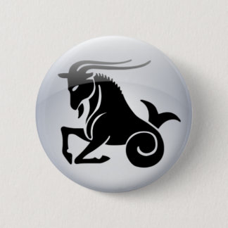 Badge Rond 5 Cm Capricorne de zodiaque