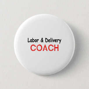 Badge Rond 5 Cm Car de travail et accouchement