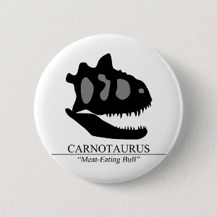Badge Rond 5 Cm Carnotaurus