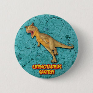 Badge Rond 5 Cm Carnotaurus Sastrei