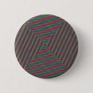 Badge Rond 5 Cm Carrés géométriques