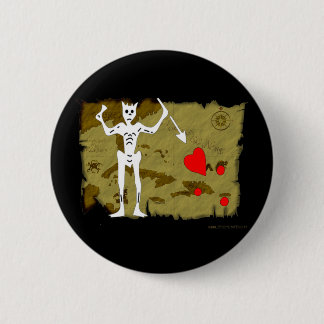 Badge Rond 5 Cm Carte #1 de jolly roger