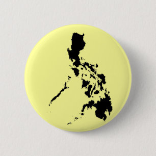 Badge Rond 5 Cm Carte philippine