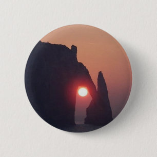 Badge Rond 5 Cm Carte simple