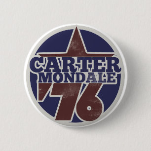 Badge Rond 5 Cm Carter Mondale 76