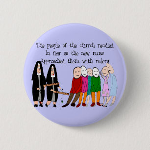Badge Rond 5 Cm Cartes et cadeaux drôles de nonnes
