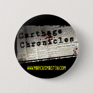 Badge Rond 5 Cm Carthage fait la chronique du Pin