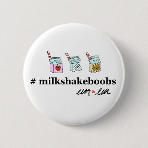 Badge Rond 5 Cm Carton de lait toutes les saveurs