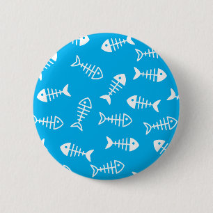 Badge Rond 5 Cm Cartouche de poisson. C'est un gros papier. Poisso
