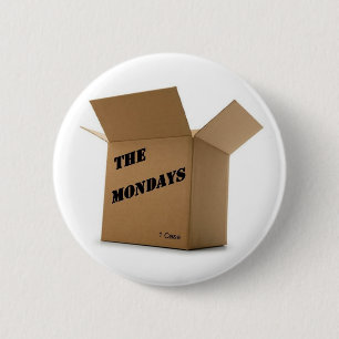 Badge Rond 5 Cm Cas du lundi