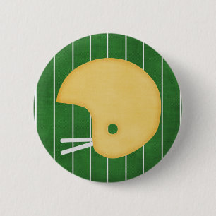 Badge Rond 5 Cm Casque de football