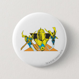 Badge Rond 5 Cm Casque du destin