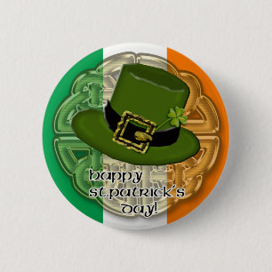 Badge Rond 5 Cm casquette de lutin