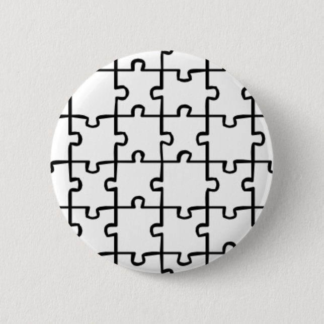 Badge Rond 5 Cm Casse-tête (Devant)
