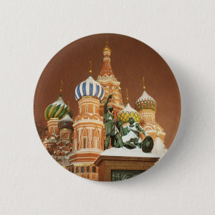 Badge Rond 5 Cm Cathédrale de Russie