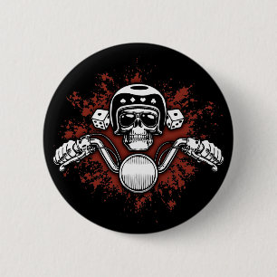 Badge Rond 5 Cm Cavalier de la mort - matrice