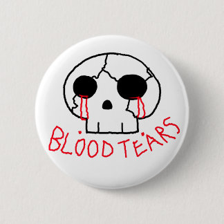 Badge Rond 5 Cm Caveira chorando