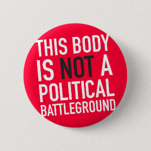 Badge Rond 5 Cm Ce corps est le mien