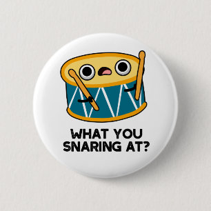 Badge Rond 5 Cm Ce que vous chantez à Funny Drummer Drum Pun