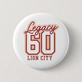 Badge Rond 5 Cm Célébration de l'héritage de la ville Lion