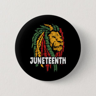 Badge Rond 5 Cm Célébrons le 11° lion de la liberté afro-américain