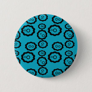 Badge Rond 5 Cm Cellules d'oeil de puanteur