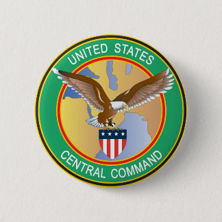 Badge Rond 5 Cm CENTCOM du commandement central des États-Unis