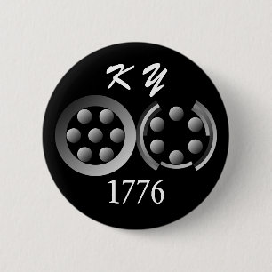 Badge Rond 5 Cm Centesimal 1776 par Kenneth Yoncich