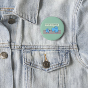 Badge Rond 5 Cm Cercle du surréalisme bouton rond colossal