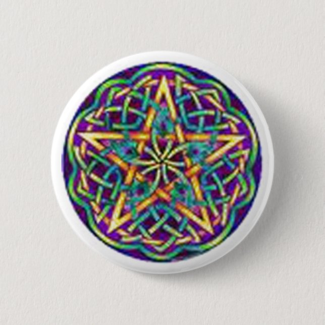 Badge Rond 5 Cm Cercle multi (Devant)