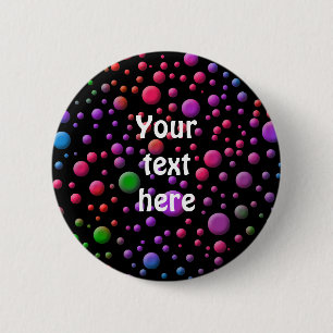 Badge Rond 5 Cm Cercles de couleur