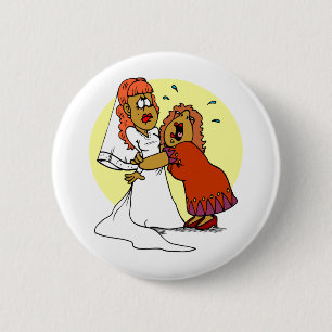 Badge Rond 5 Cm Cérémonie du mariage de la mère mariée