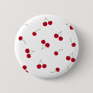 Badge Rond 5 Cm Cerise