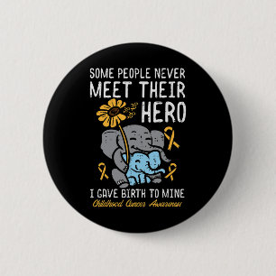 Badge Rond 5 Cm Certaines Personnes Ne Rencontrent Jamais Leur Hér