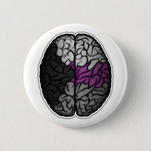 Badge Rond 5 Cm Cerveau désisexuel